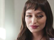 If you can suck her tgirl cock so can I