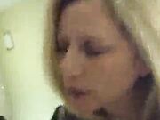 Wife has big orgasm with black bull while husband watches