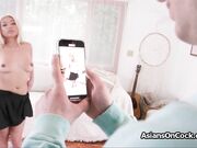 Ass fucking curvy Asian gf who wants to go viral