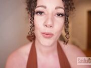 Sasha Curves Mom & Son Playing Games