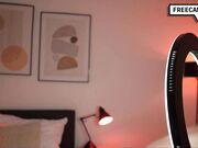 Pigtail Tease Gets Off Hard