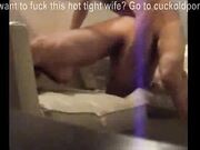 Angel fucks guy in hotel room in front of hubby