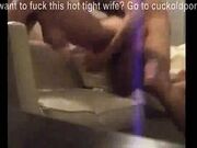 Angel fucks guy in hotel room in front of hubby