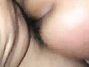 Slut wife fills her pussy with bbc