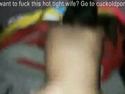 Fucking my hot wife after date