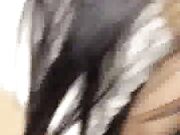 White Brunette Girl Rides Black Cock