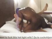 Amateur White Step Mom Found By Thug Black BBC