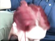 Step Sis Gives Step Bro Roadhead - Church to Home, Small Dick Surprise!