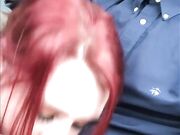 Step Sis Gives Step Bro Roadhead - Church to Home, Small Dick Surprise!