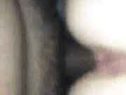 busty BBW wife taking BBC like a slut