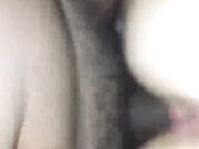 busty BBW wife taking BBC like a slut