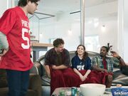 I jerk stepdads friends behind his back