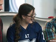 I jerk stepdads friends behind his back