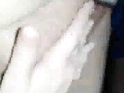 Filthy white wife loving her four black cocks