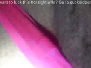 hot amateur blonde babe plays with bbc