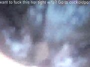 hot amateur blonde babe plays with bbc