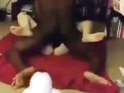 Homemade Hot White Girl Gets Painful Anal Sex From Big Cock