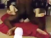 Homemade Hot White Girl Gets Painful Anal Sex From Big Cock