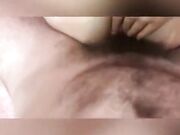 Small-Titted Russian Brunette's Romantic DP & Creampie