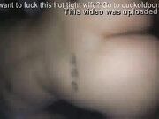 Cheating hotwife waits for her BF to leave