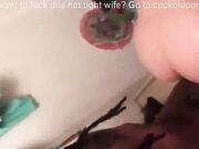 Watch me take every inch of this huge black cock