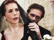 Grieving widow Ruby Lynne fucked by funeral attendant Jayden Marcos!