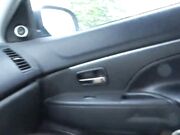 Fingering a teen's pussy in public for a ride.