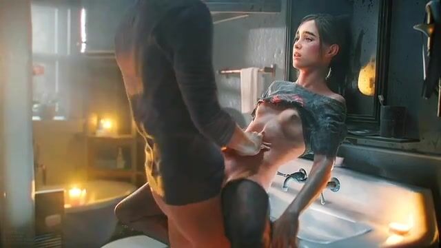 Ellie X William Secretly Fucking In The Bathroom