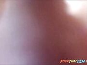 Teen Brunette Toys with Big Cock on Webcam