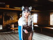 Barbarian Queen and little sex slave-Julia_crown -age_play.mp4