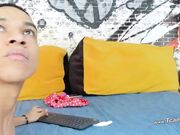 Straight Guy Savoring Shemale's Dick