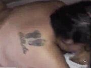 intense orgasm of swinger wife in 3some with neighbor