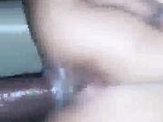 Brunette Helena Price anally riding monster BBC after BJ