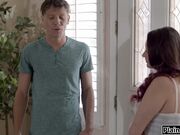 Blindfolded wife fucked by brotherinlaw