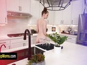 Stepmom having her first anal experience