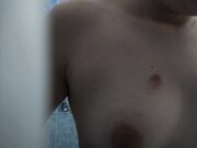 Mikushan takes a shower