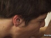 Amateur German mature lady Marianne D strips and fucks