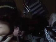 Lovely Busty Blonde Wife orgasming with BBC