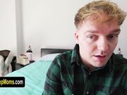 Alone with stepmom in a sex motels room