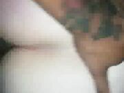 Husband Watches Sexy Busty Wife Bunny Fuck On Table