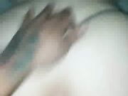 NYE Hotel Meet - Hotwife and Bull play hubby records