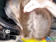 I picked up a gorgeous hooker and fucked her in my car.