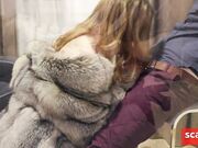 Redhead Teen's Rough Sex with Muscular Stud