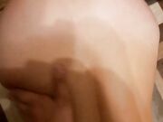 Bound slave whipped after blowjob