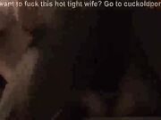 Mature Hairy Natural Blonde in Amateur Interracial Video