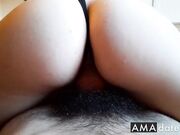 Teen babe's first creampie from a big cock