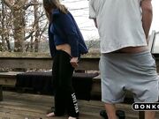 Public Park Quickie With a Hot Babe