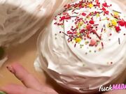 Big Tits German MILF's Easter Treat