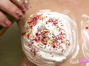 Big Tits German MILF's Easter Treat