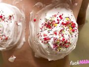 Big Tits German MILF's Easter Treat